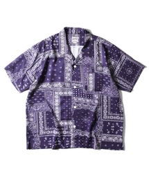【26SS新色追加】HOUSTON ヒューストン BANDANA ALOHA SHIRT バンダナ アロハシャツ / 開襟シャツ