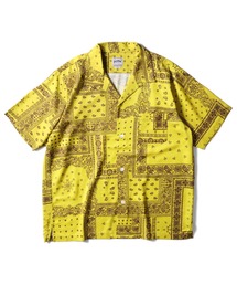 【26SS新色追加】HOUSTON ヒューストン BANDANA ALOHA SHIRT バンダナ アロハシャツ / 開襟シャツ