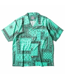 【26SS新色追加】HOUSTON ヒューストン BANDANA ALOHA SHIRT バンダナ アロハシャツ / 開襟シャツ