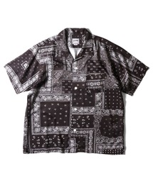 HOUSTON | 【26SS新色追加】HOUSTON ヒューストン BANDANA ALOHA SHIRT バンダナ アロハシャツ / 開襟シャツ(シャツ/ブラウス)