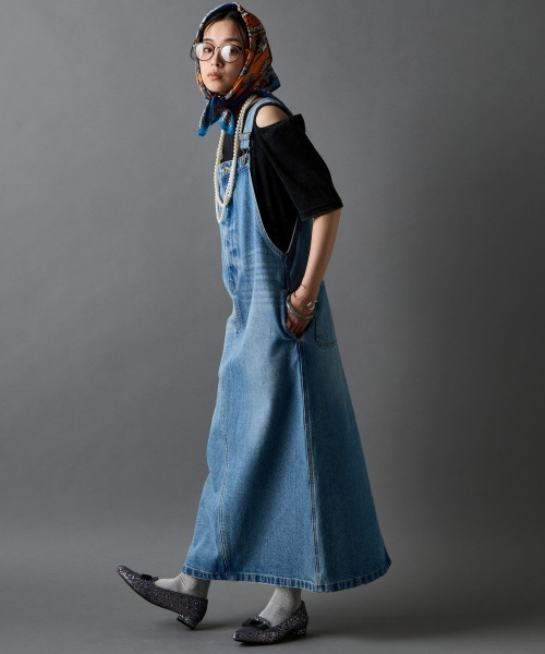 GEVS.（ジェイヴィス）の「オープンショルダーテレコプルオーバー＜大きいサイズ有＞GEVS.（Tシャツ/カットソー・レディース・スミクロ/イエロー・5L/4L/3L/LL/L/M）」の13枚目の写真