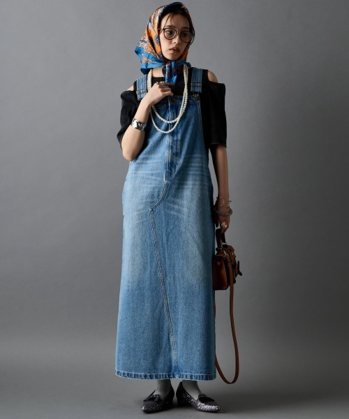 GEVS.（ジェイヴィス）の「オープンショルダーテレコプルオーバー＜大きいサイズ有＞GEVS.（Tシャツ/カットソー・レディース・スミクロ/イエロー・5L/4L/3L/LL/L/M）」の11枚目の写真