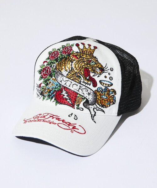 限定展開 Ed Hardy/エドハーディ ED HARDY R- STONE CAP（キャップ