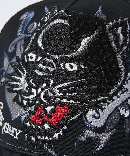 限定展開 Ed Hardy/エドハーディ ED HARDY R- STONE CAP（キャップ