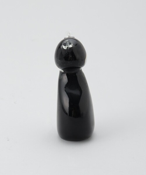 212 KITCHEN STORE（トゥワントゥキッチンストア）の「Glass Objet Cat ブラック（インテリア雑貨・レディース・その他・00）」の3枚目の写真