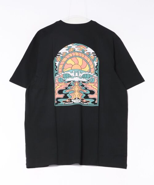 Hurley (ハーレー)の「【Hurley:ハーレー】バックプリントコットンTシャツ GRATEFUL SUN SS(Tシャツ/カットソー・メンズ・ブラック・MEDIUM/LARGE/X-LARGE/SMALL)」の6枚目の写真