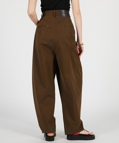 PRANK PROJECT（プランクプロジェクト）の「【2026Summer Pre-Order】アシンメトリードレープパンツ / Asymmetrical Drape Pants（その他パンツ・レディース・ネイビー/ブルー/カーキ・36/38）」の21枚目の写真