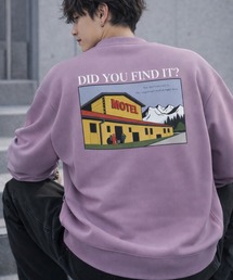 Mayree（メイリー）の「【Bls】 【ZM】【Bling Leads】バッグプリント スウェットトレーナー(BL)（スウェット）」