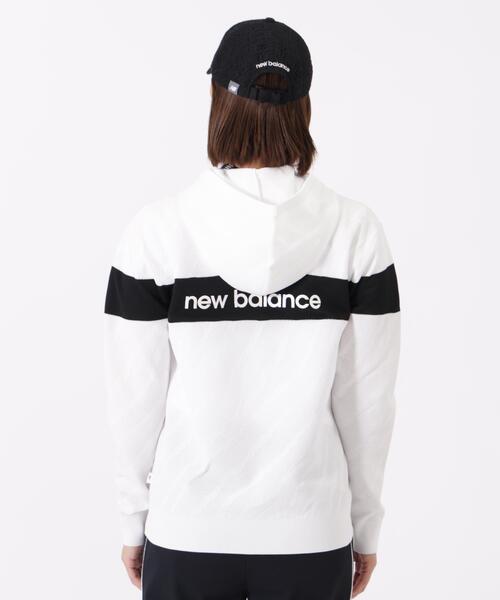 New Balance Golf(ニューバランスゴルフ)の「【new balance golf】ゼブラ柄 ニット プルオーバー フーディー (WOMENS)(パーカー・レディース・ブラック/ホワイト/イエロー・MEDIUM/LARGE/SMALL)」の20枚目の写真
