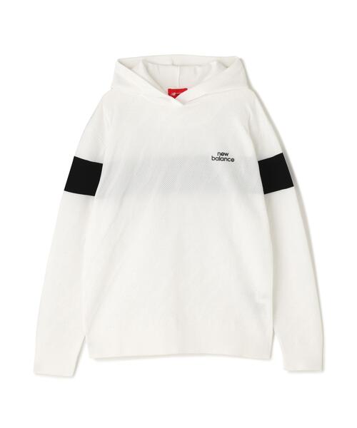 New Balance Golf(ニューバランスゴルフ)の「【new balance golf】ゼブラ柄 ニット プルオーバー フーディー (WOMENS)(パーカー・レディース・ブラック/ホワイト/イエロー・MEDIUM/LARGE/SMALL)」の22枚目の写真