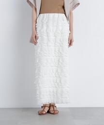 N.（N. Natural Beauty Basic） | フリルティアードナロースカート(スカート)