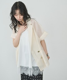 Anclear oui（アンクリアウィ）の「サテンレースキャミチュニック（キャミソール）」