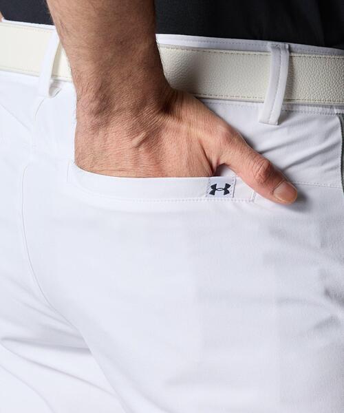 UNDER ARMOUR（アンダーアーマー）の「UAドライブ ショーツ（ゴルフ/メンズ）（その他パンツ・メンズ・ホワイト・L/XL/M/2XL/S）」の5枚目の写真