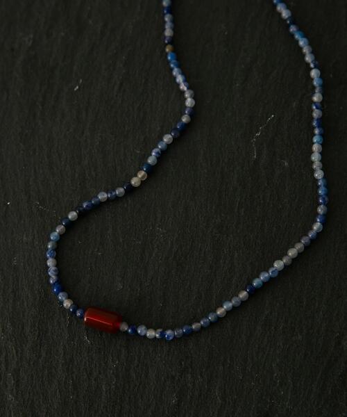 SMELLY(スメリー)の「SMELLY so’ blueaventurine necklace(ネックレス・レディース・ブルー系その他・-)」の4枚目の写真