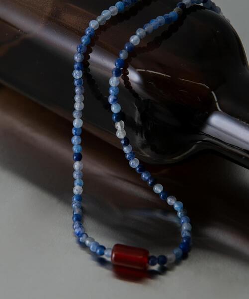 SMELLY(スメリー)の「SMELLY so’ blueaventurine necklace(ネックレス・レディース・ブルー系その他・-)」の5枚目の写真