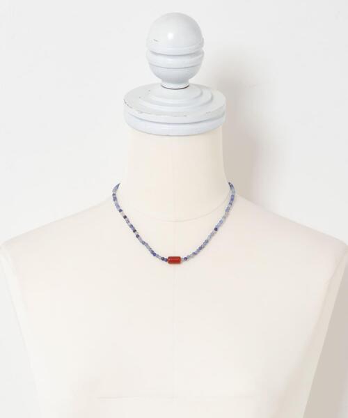 SMELLY(スメリー)の「SMELLY so’ blueaventurine necklace(ネックレス・レディース・ブルー系その他・-)」の9枚目の写真