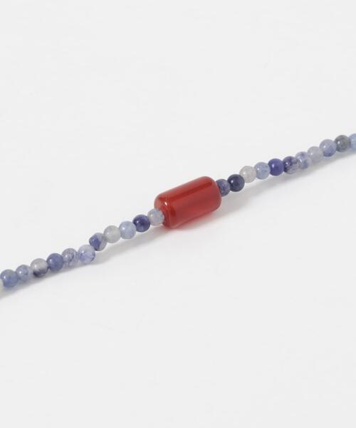 SMELLY(スメリー)の「SMELLY so’ blueaventurine necklace(ネックレス・レディース・ブルー系その他・-)」の10枚目の写真