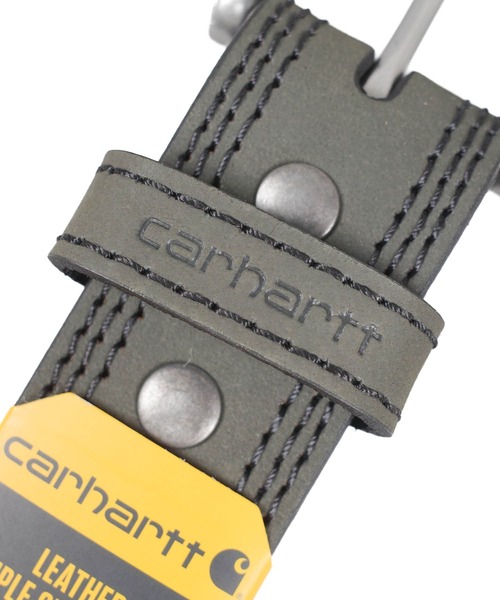 Carhartt(カーハート)の「【UT207】【Carhartt/カーハート】LEATHER TRIPLE STITCH BELT(ベルト・メンズ・ブラウン/ブラック・36inch/34inch)」の5枚目の写真