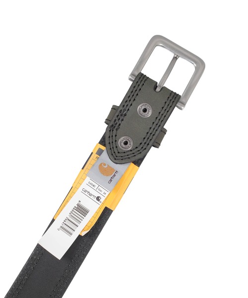 Carhartt(カーハート)の「【UT207】【Carhartt/カーハート】LEATHER TRIPLE STITCH BELT(ベルト・メンズ・ブラウン/ブラック・36inch/34inch)」の6枚目の写真