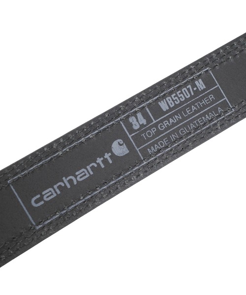 Carhartt(カーハート)の「【UT207】【Carhartt/カーハート】LEATHER TRIPLE STITCH BELT(ベルト・メンズ・ブラウン/ブラック・36inch/34inch)」の7枚目の写真