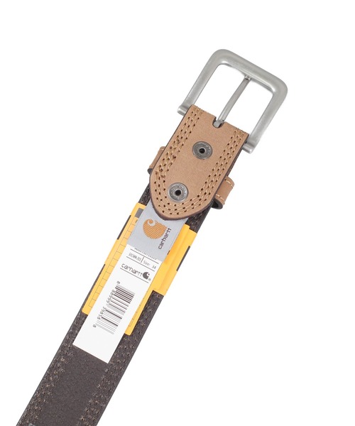 Carhartt(カーハート)の「【UT207】【Carhartt/カーハート】LEATHER TRIPLE STITCH BELT(ベルト・メンズ・ブラウン/ブラック・36inch/34inch)」の10枚目の写真