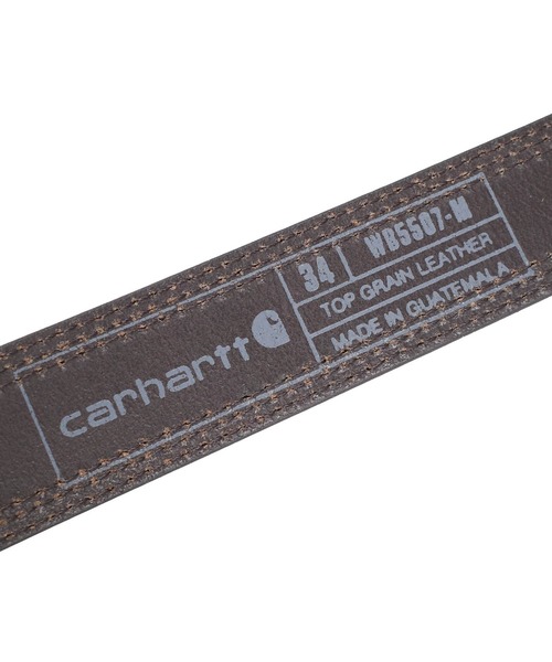 Carhartt(カーハート)の「【UT207】【Carhartt/カーハート】LEATHER TRIPLE STITCH BELT(ベルト・メンズ・ブラウン/ブラック・36inch/34inch)」の11枚目の写真