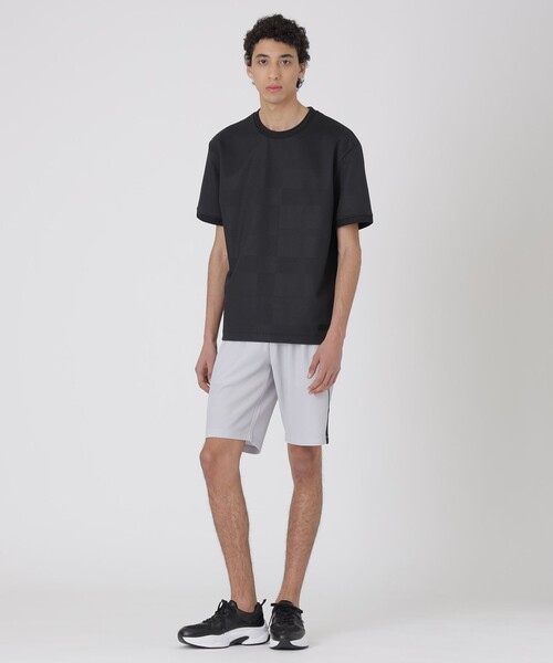 BLACK LABEL CRESTBRIDGE(ブラックレーベル・クレストブリッジ)の「【BLACK lab.】ブリーズメッシュトラックショーツ(その他パンツ・メンズ・ブラック/ライトグレー・L/M/S/XL)」の3枚目の写真
