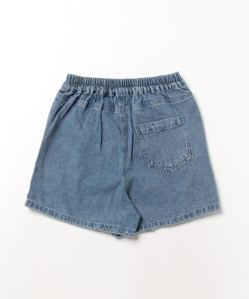 coca（coca）（コカ）の「キッズ　デニムラップスカパン（デニムパンツ・キッズ・ブラック/ライトブルー/ブルー・120/130/140/150）」の20枚目の写真