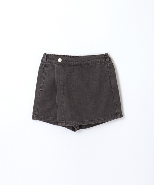 coca（coca）（コカ）の「キッズ　デニムラップスカパン（デニムパンツ・キッズ・ブラック/ライトブルー/ブルー・120/130/140/150）」の18枚目の写真