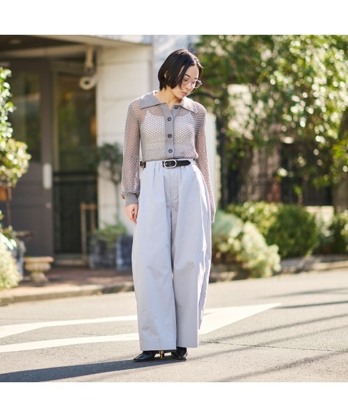 COMMON+HAUS(コモンハウス)の「パラシュートパンツ(その他パンツ・レディース・カーキオリーブ/ブルーグレー・S/M/L)」の10枚目の写真