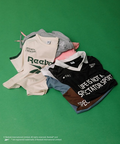 ALAND(エーランド)の「【ALAND別注】Reebok/ラガーシャツ(シャツ/ブラウス・レディース・ブルー/ブラック・LARGE/SMALL)」の12枚目の写真