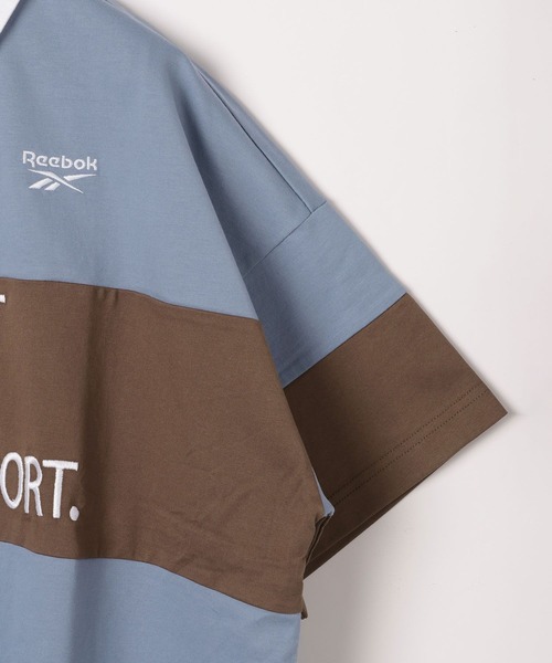 ALAND(エーランド)の「【ALAND別注】Reebok/ラガーシャツ(シャツ/ブラウス・レディース・ブルー/ブラック・LARGE/SMALL)」の9枚目の写真
