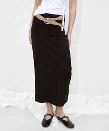 Stretch Eyelet Fit Skirt / ストレッチアイレットフィットスカート