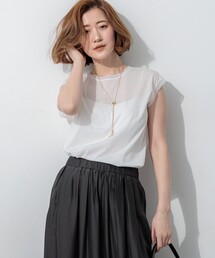 シアースリーブレス Tシャツ