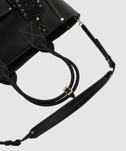 GANNI(ガニー)の「Posy(ショルダーバッグ・レディース・ブラック・ONE SIZE)」の3枚目の写真