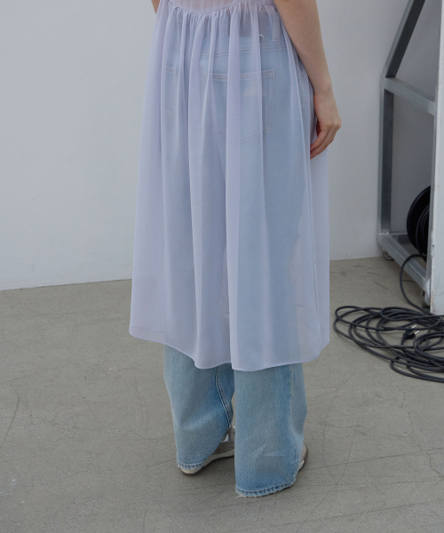 LCDC TM(エルシーディーシーティーエム)の「MESH FRILL DRESS (LAVENDER)(ワンピース・レディース・その他・OS)」の8枚目の写真