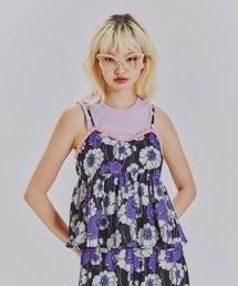 ANNA SUI NYC | サマーレトロフラワーキャミソール(シャツ/ブラウス)