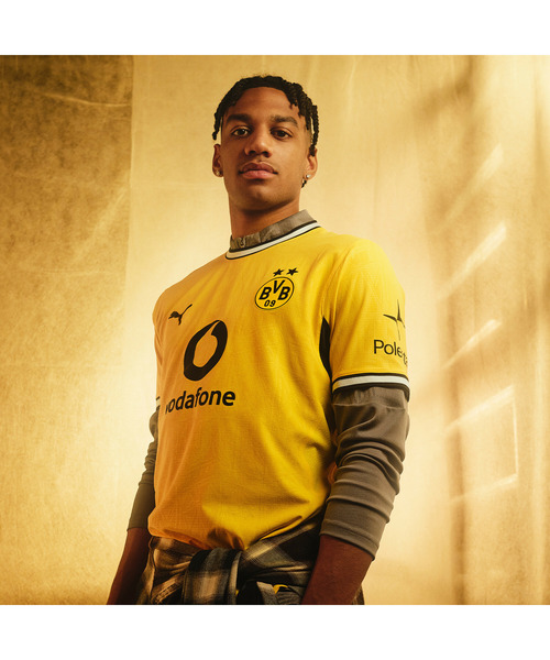 PUMA(プーマ)の「PUMA プーマ メンズ 2026-27 ドルトムント ホーム オーセンティック 半袖 ユニ(Tシャツ/カットソー・メンズ・イエロー×ブラック・SMALL/MEDIUM/LARGE/X-LARGE)」の7枚目の写真