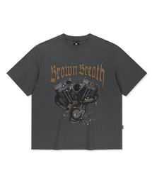 MOTOR GRAPHIC TEE - CHARCOAL