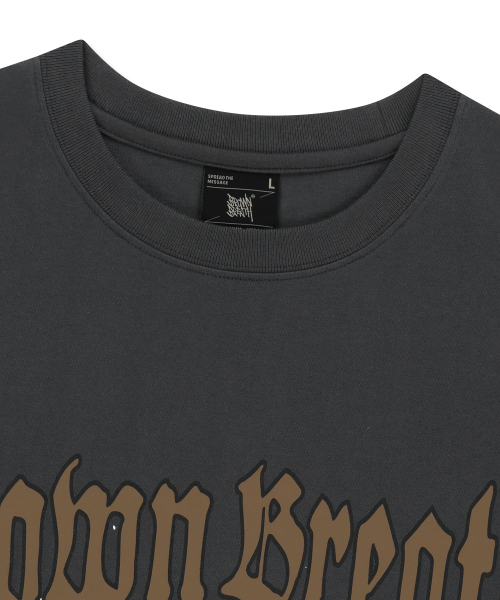 BROWNBREATH（ブラウンブレス）の「MOTOR GRAPHIC TEE - CHARCOAL（Tシャツ/カットソー・レディース・その他・SMALL/MEDIUM/LARGE/X-LARGE）」の3枚目の写真