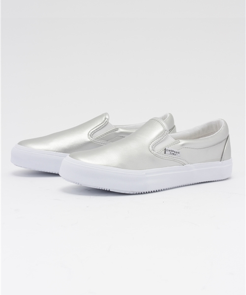 CIAOPANIC TYPY（チャオパニックティピー）の「スリッポンスニーカー（スニーカー・レディース・ホワイト/シルバー/その他23・38/37/36）」の2枚目の写真