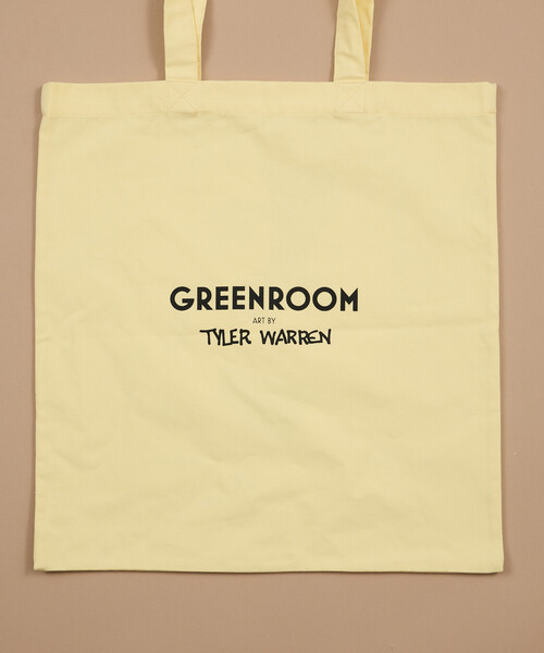 FREAK'S STORE(フリークスストア)の「GREENROOM GALLERY × FREAK'S STORE / グリーンルームギャラリー 別注 Tyler Warren トートバッグ(トートバッグ・メンズ・ナチュラル/イエロー・ONE SIZE)」の9枚目の写真