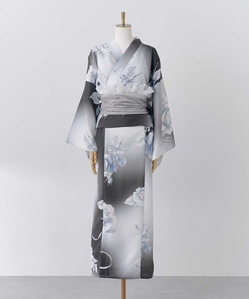 OLIVE des OLIVE(オリーブデオリーブ)の「【Belle Charme】Classic Girly 浴衣5点Set(浴衣・レディース・ピンク/ブラック・FREE)」の5枚目の写真