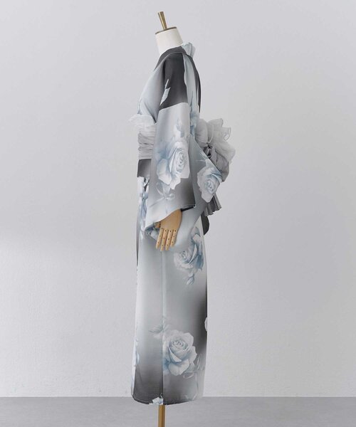 OLIVE des OLIVE(オリーブデオリーブ)の「【Belle Charme】Classic Girly 浴衣5点Set(浴衣・レディース・ピンク/ブラック・FREE)」の4枚目の写真
