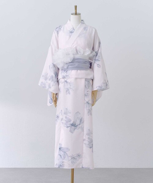 OLIVE des OLIVE(オリーブデオリーブ)の「【Belle Charme】Classic Girly 浴衣5点Set(浴衣・レディース・ピンク/ブラック・FREE)」の3枚目の写真