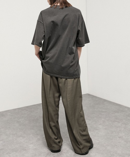 Alfred Alex(アルフレッドアレックス)の「<Exclusive> Gachapin & Mukku Vintage Graphic Tee / ガチャピン・ムック 別注 ヴィンテージライク グラフィックTシャツ(Tシャツ/カットソー・メンズ・ブラック系/ブラック系2/ブラック系3・L/M)」の14枚目の写真