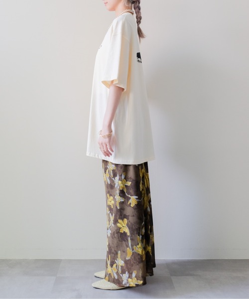 DOLLUPOOPS(ドールアップウップス)の「Flower Sheer Long Skirt(フラワーシアーロングスカート)(スカート・レディース・カーキ/ブラック・FREE/LARGE/MEDIUM)」の11枚目の写真