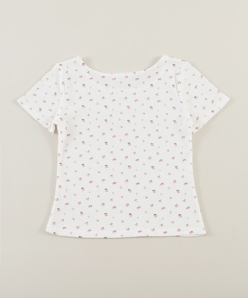 PHILLY(フィリー)の「リトルフラワーワッフルTシャツ(Tシャツ/カットソー・レディース・ピンク/ブルー・FREE)」の16枚目の写真
