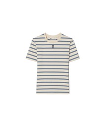 TORY BURCH | ストライプ コットン Tシャツ(Tシャツ/カットソー)