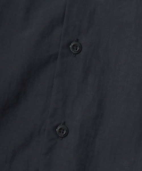 Dickies（ディッキーズ）の「2026SS Dickies/ディッキーズ オーバーサイズ ナイロンワッシャー ワンポイントロゴ 裾ドローコード 半袖 ワークシャツ（シャツ/ブラウス・メンズ・ブラック/カーキ・XL/M/L）」の8枚目の写真